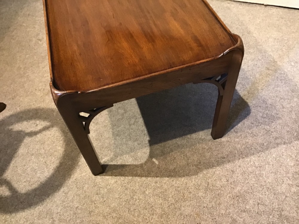 Mahogany low table View IV