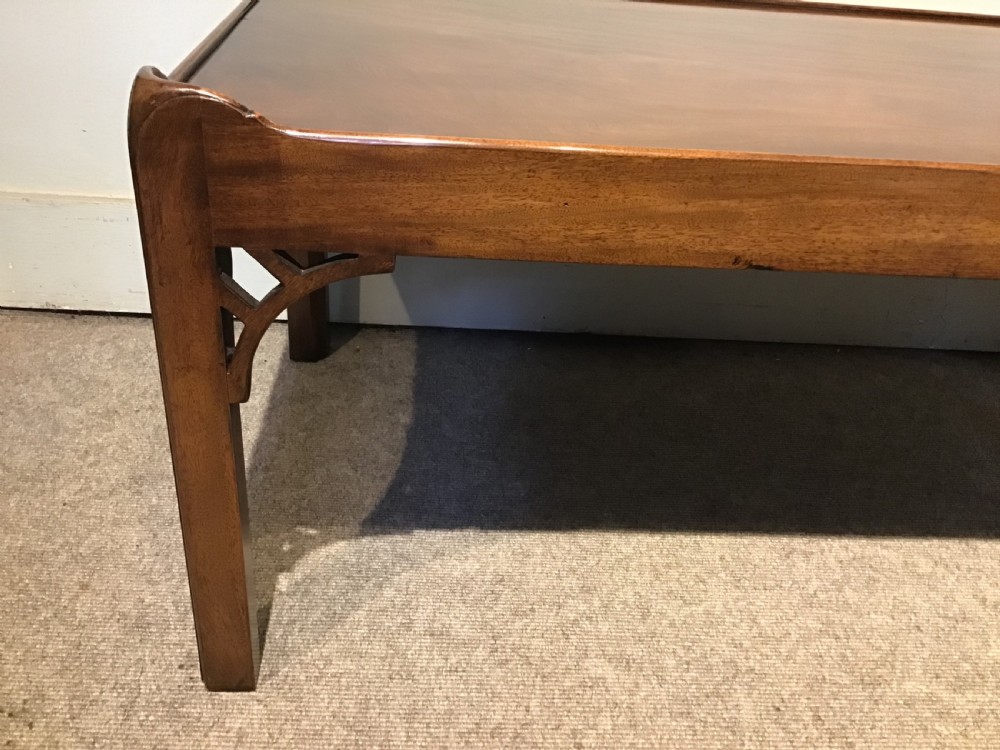 Mahogany low table View V
