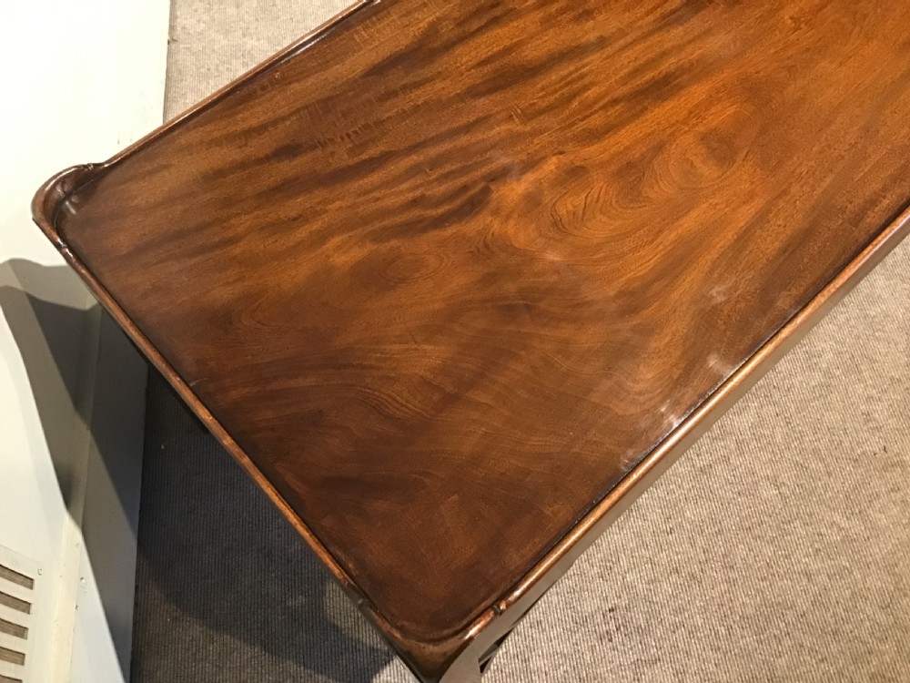 Mahogany low table View VI