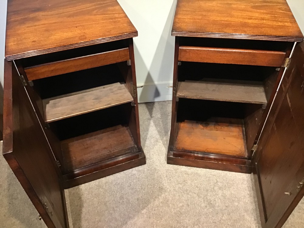 Pair of antique bedside cabinets View IV