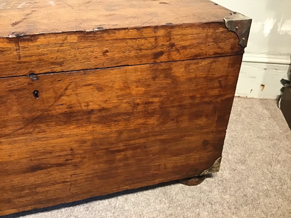 Antique naval trunk View VI