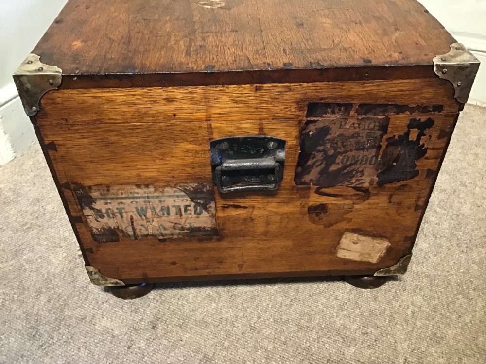 Antique naval trunk View VII