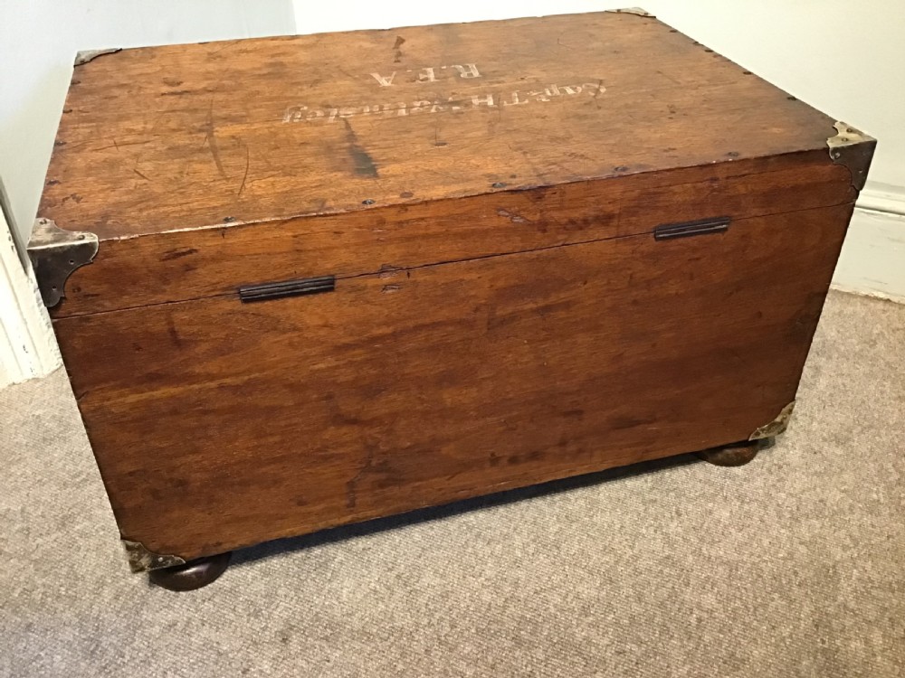 Antique naval trunk View VIII