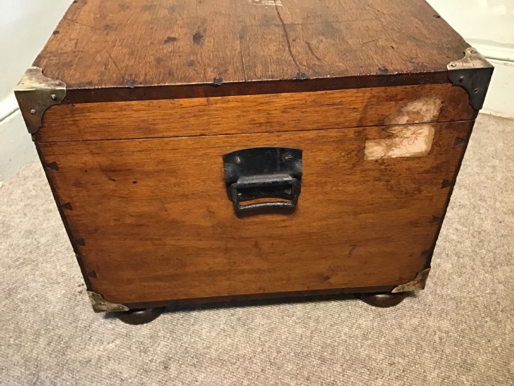 Antique naval trunk View IX