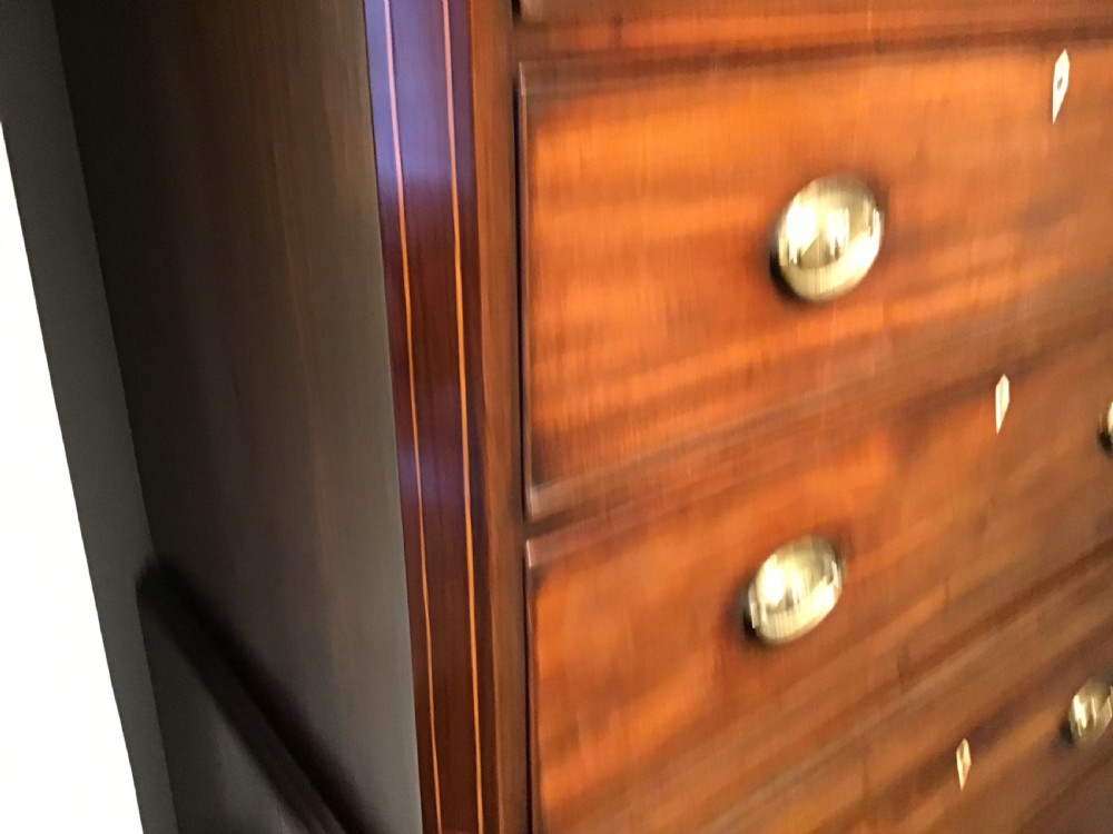 Georgian mahogany tallboy View VI