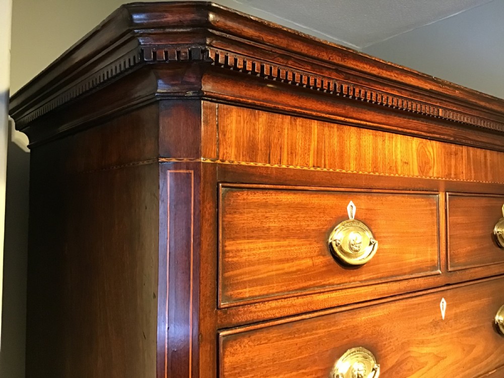 Georgian mahogany tallboy View VII