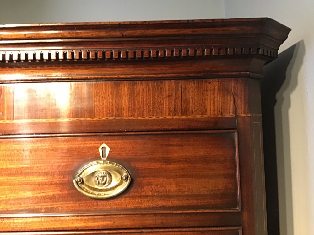 Georgian mahogany tallboy View IX