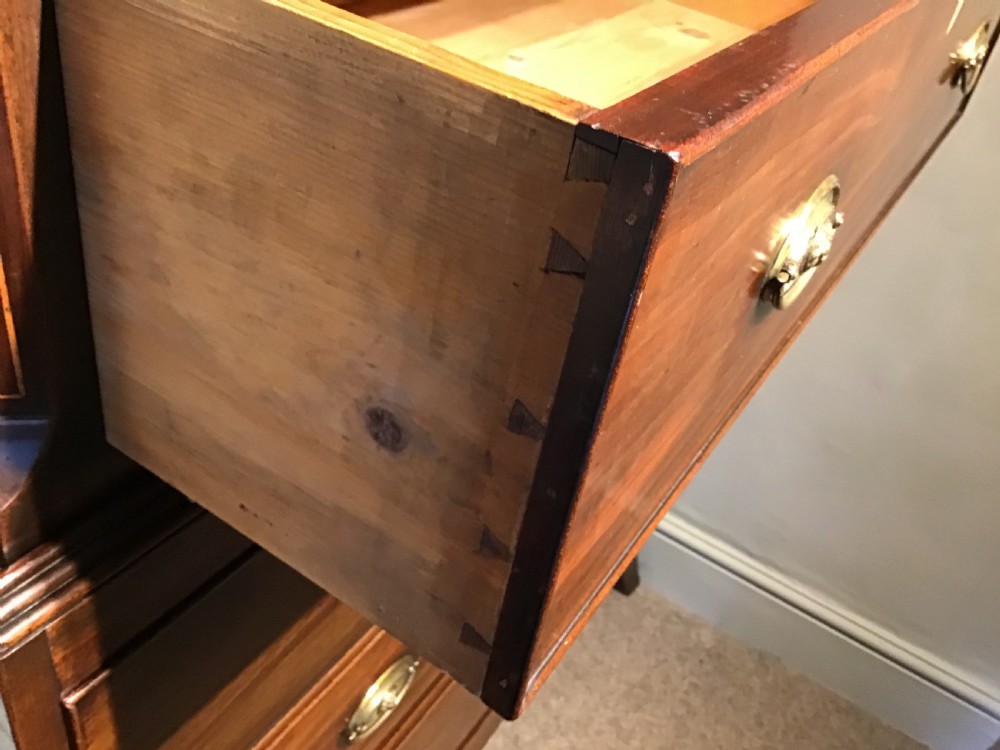 Georgian mahogany tallboy View XI