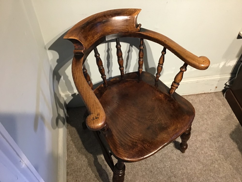 Victorian smokers bow chair View II