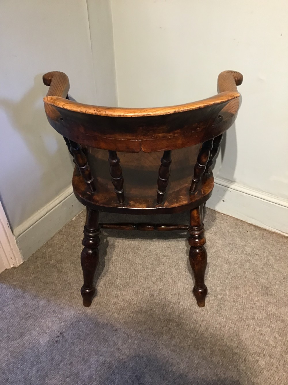 Victorian smokers bow chair View VI
