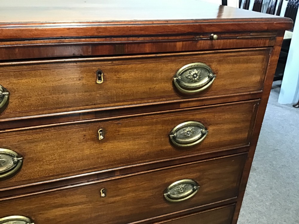 Georgian mahogany chest of drawers View VI