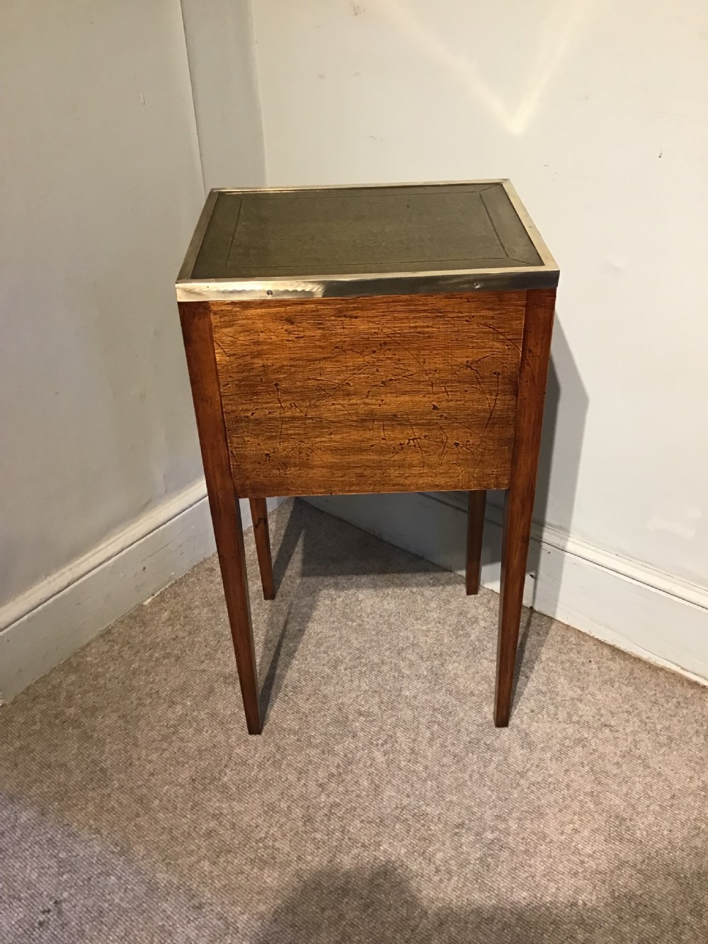 Antique bedside table View VII