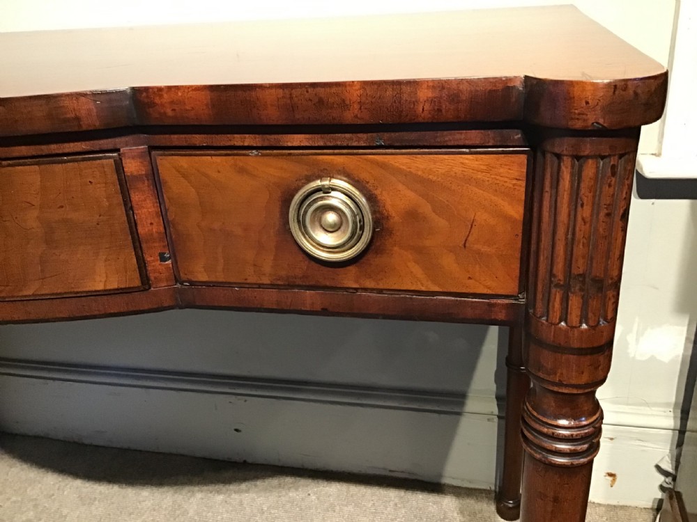 Antique mahogany writing table View IV