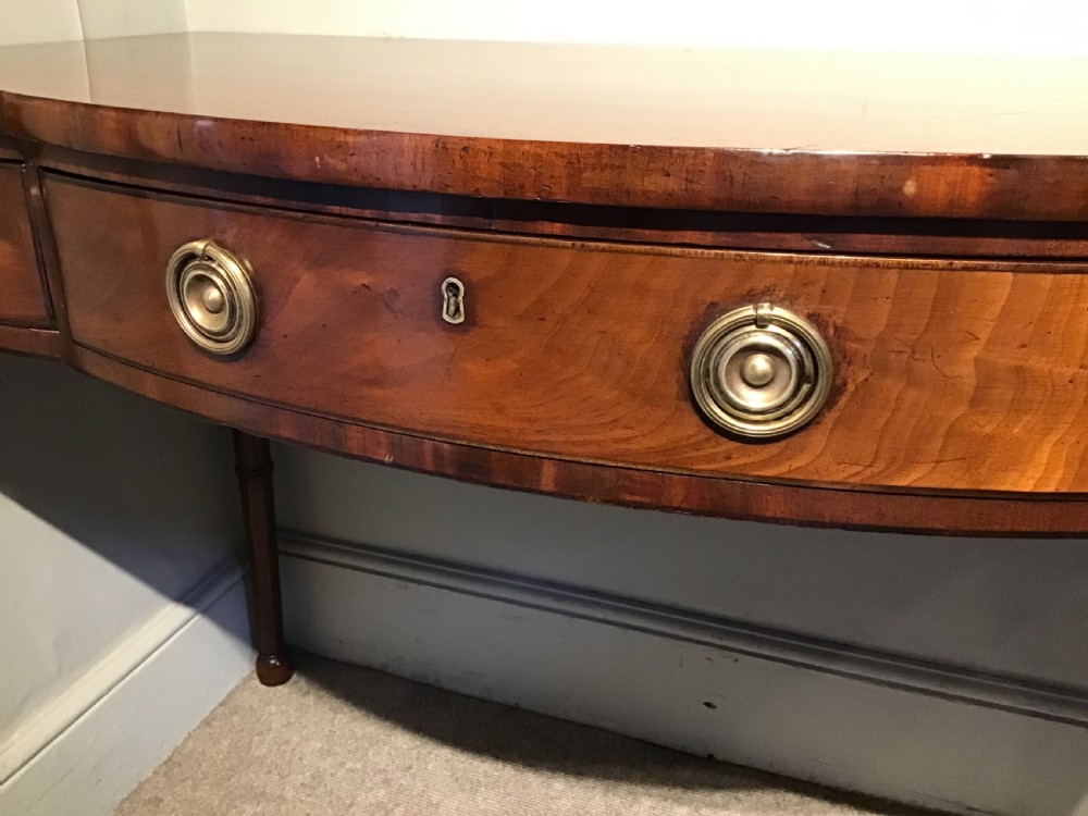 Antique mahogany writing table View V