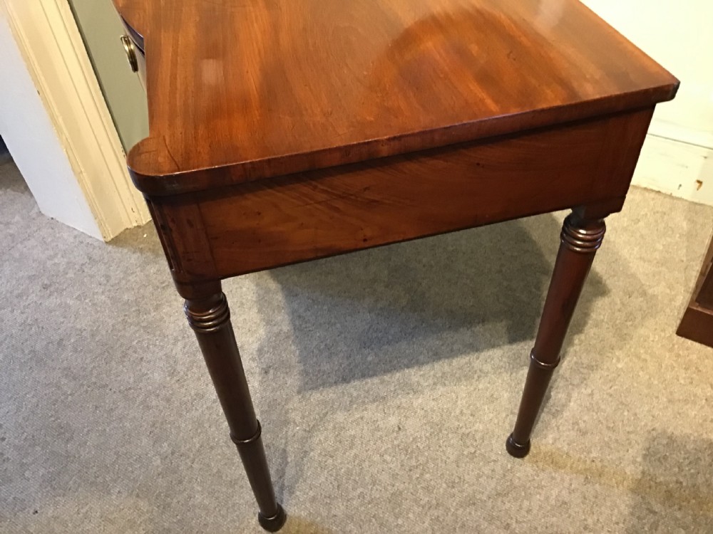 Antique mahogany writing table View IX