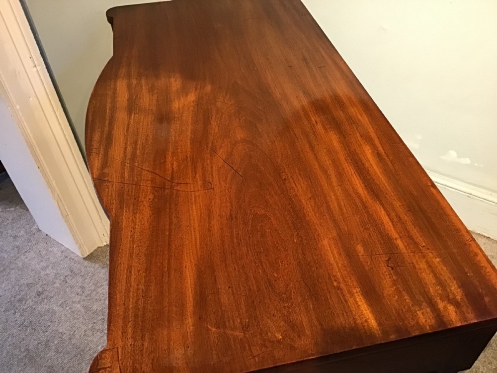 Antique mahogany writing table View X