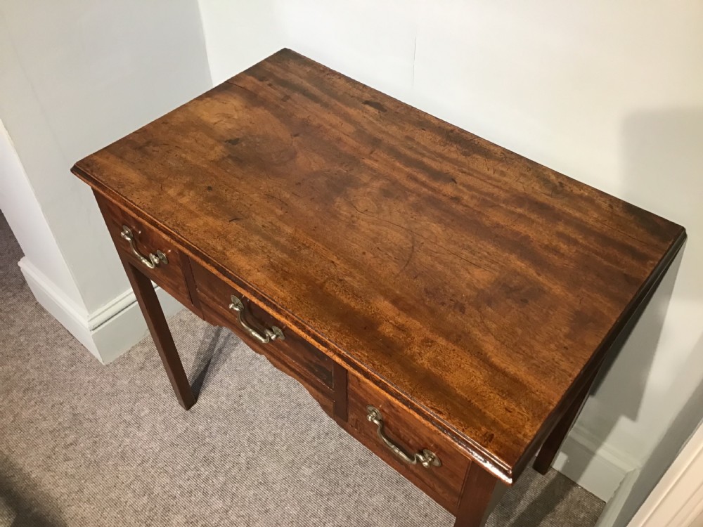 Antique mahogany lowboy View III