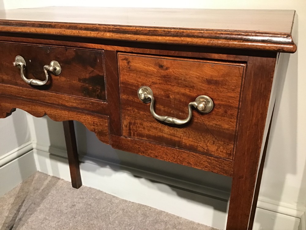 Antique mahogany lowboy View IV