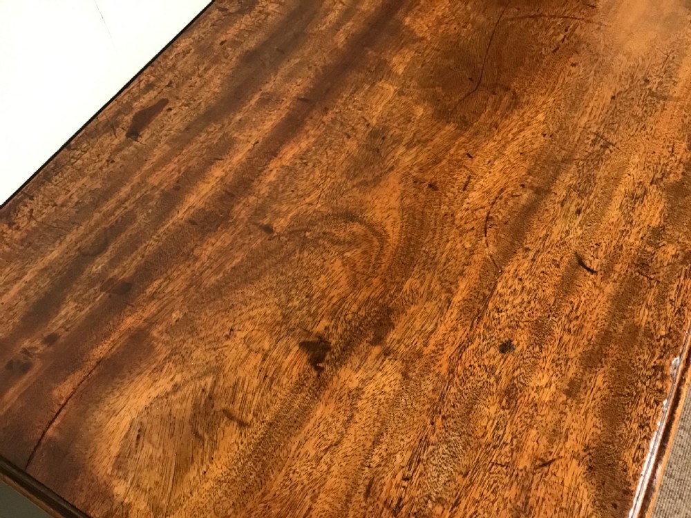 Antique mahogany lowboy View VII