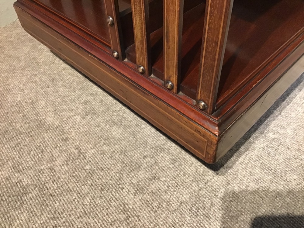 Antique revolving bookcase View IV