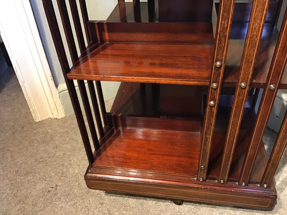 Antique revolving bookcase View VI