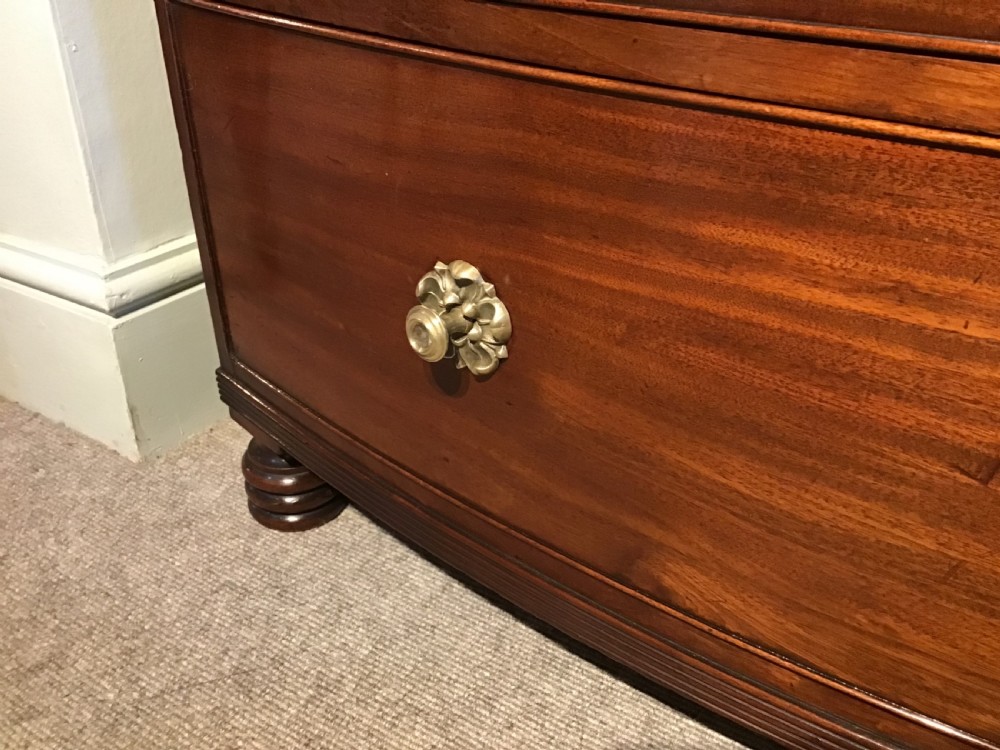 Antique bow chest of drawers View VII
