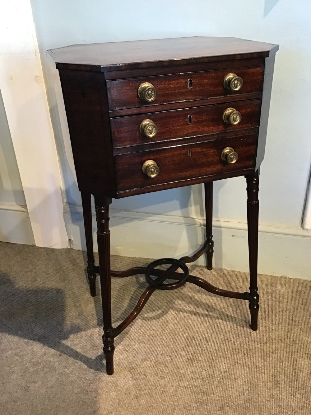 Antique work table View III