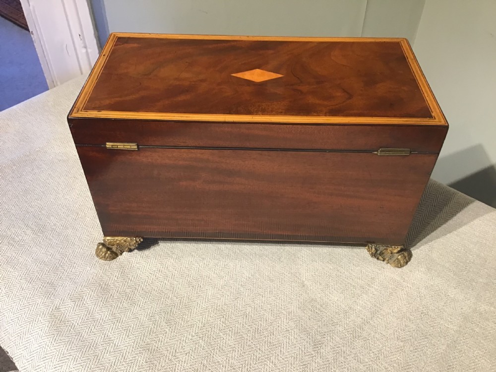 Antique tea caddy View IV