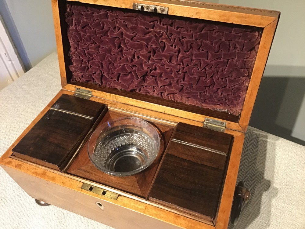 Antique tea caddy View IV