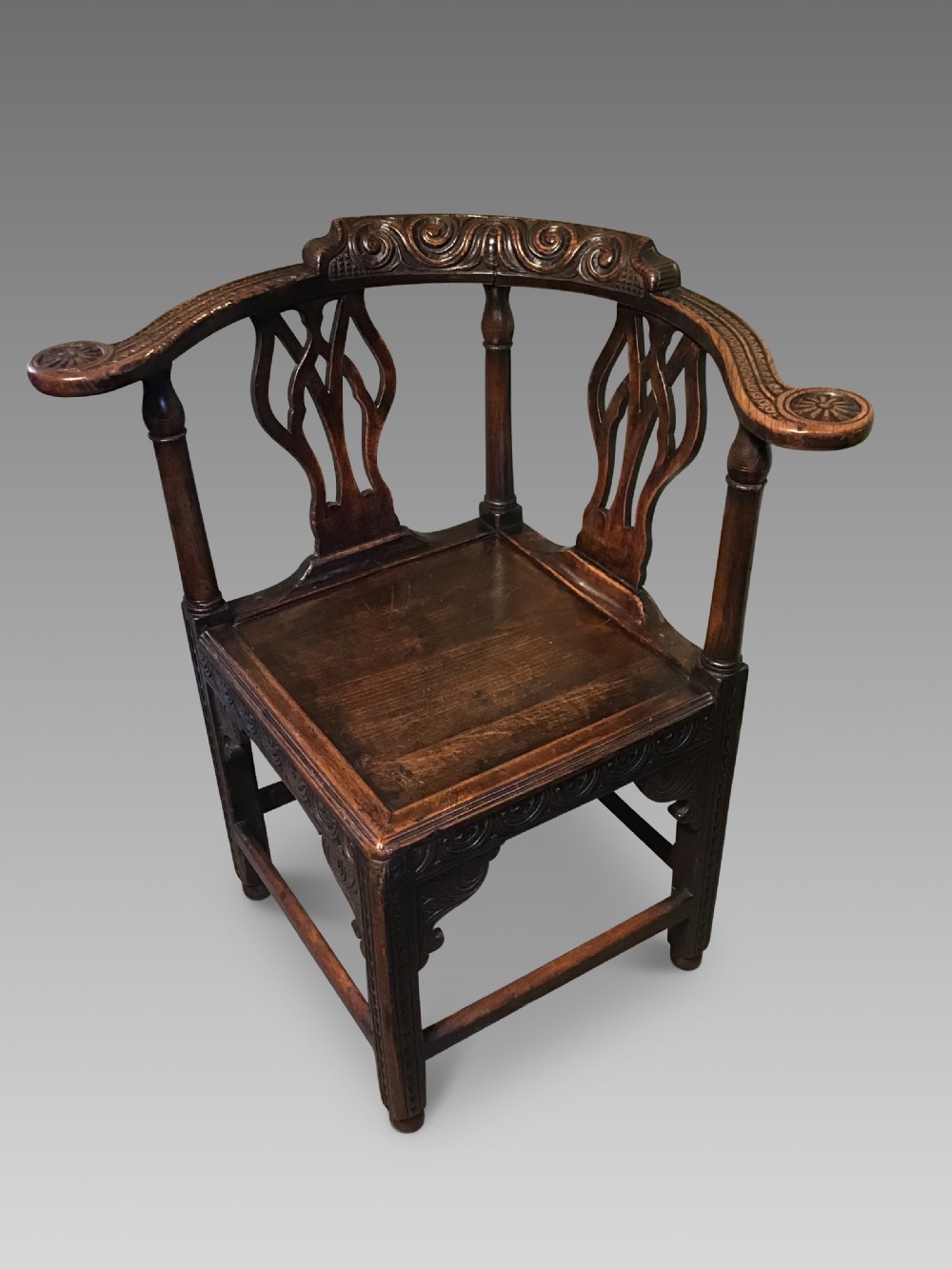 Antique corner chair