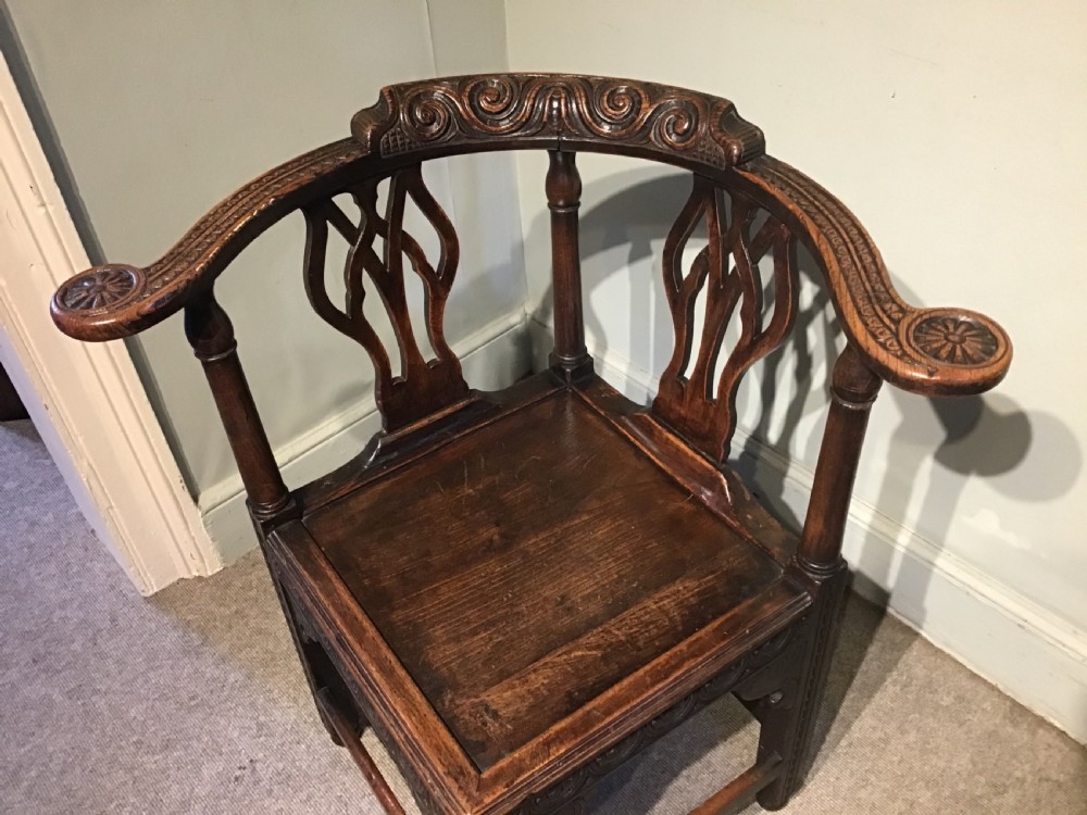 Antique corner chair View II