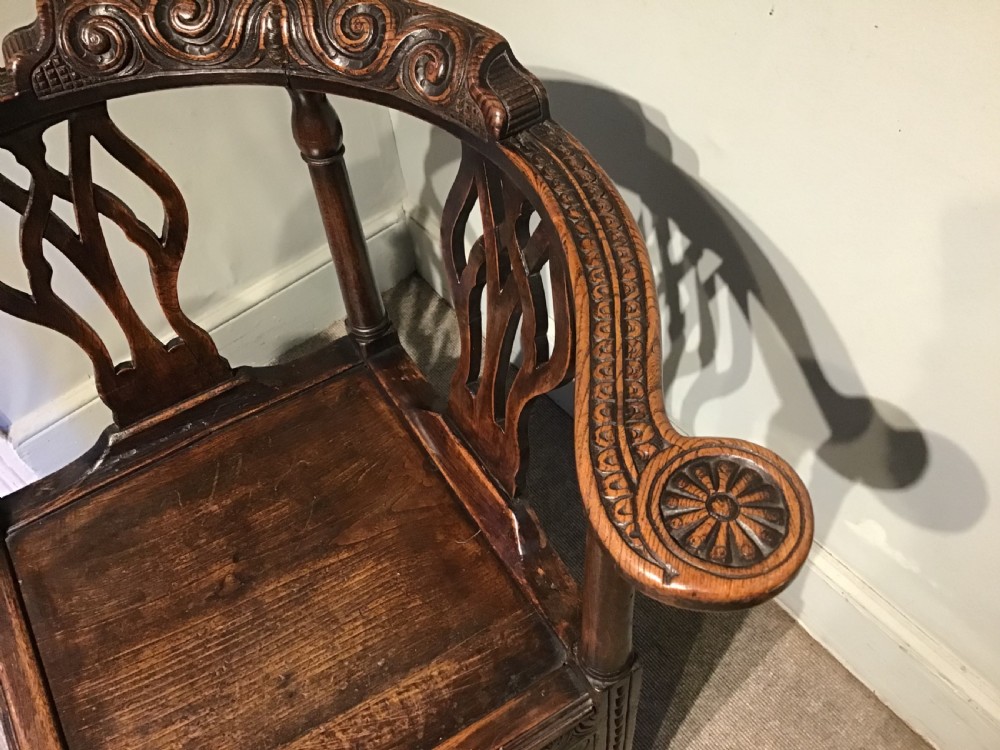 Antique corner chair View III