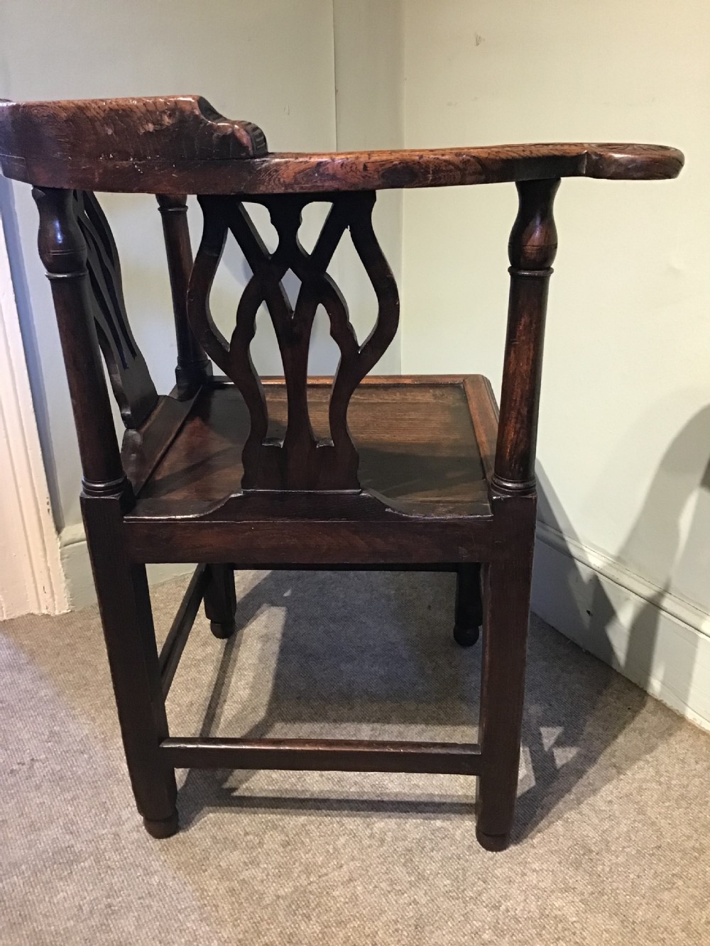 Antique corner chair View VIII
