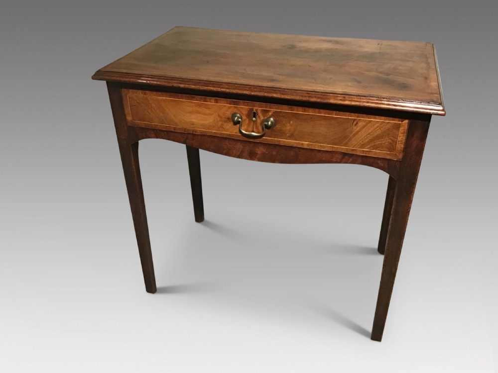 Antique mahogany sidetable