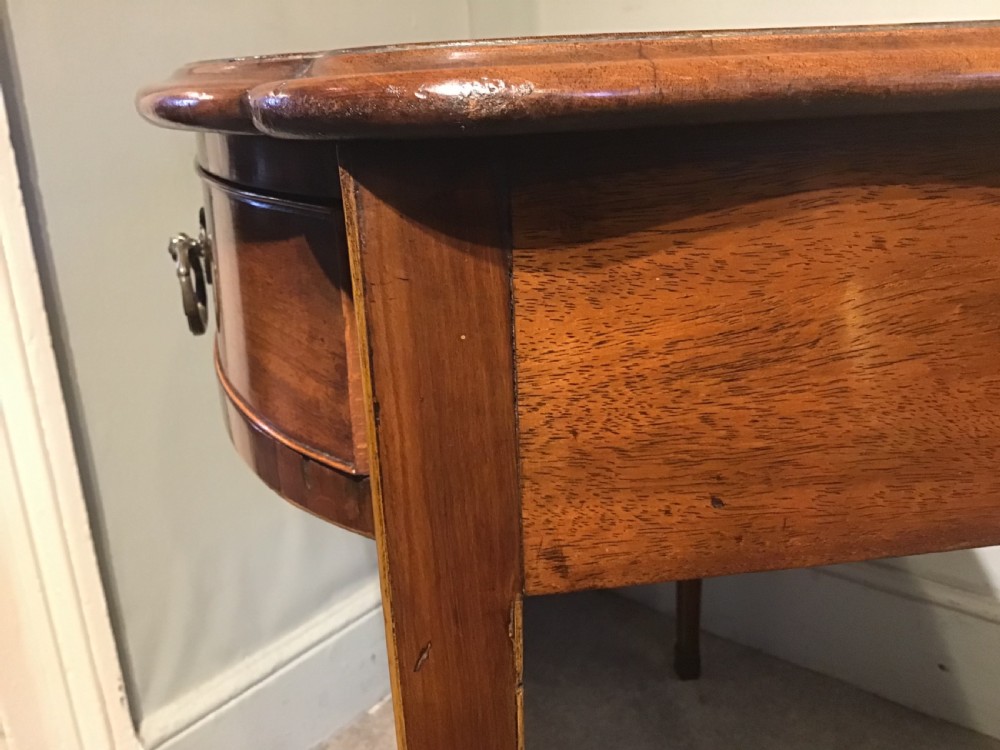 Antique mahogany sidetable View IX