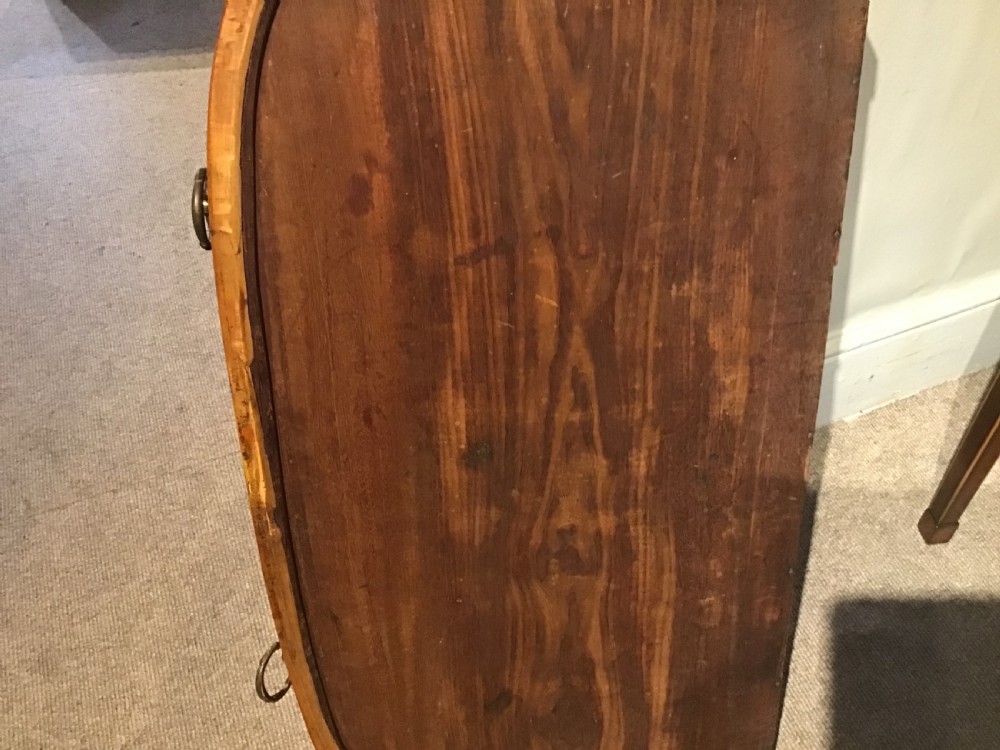 Antique mahogany sidetable View XII
