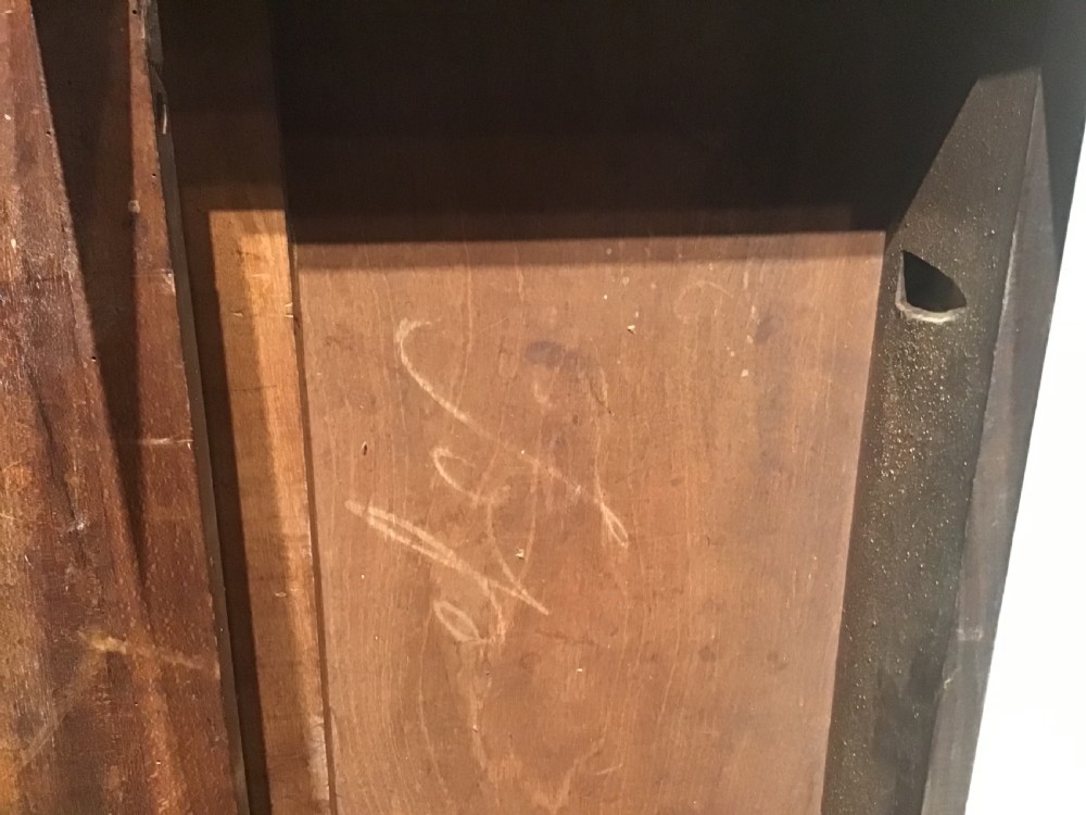Antique mahogany sidetable View XIV