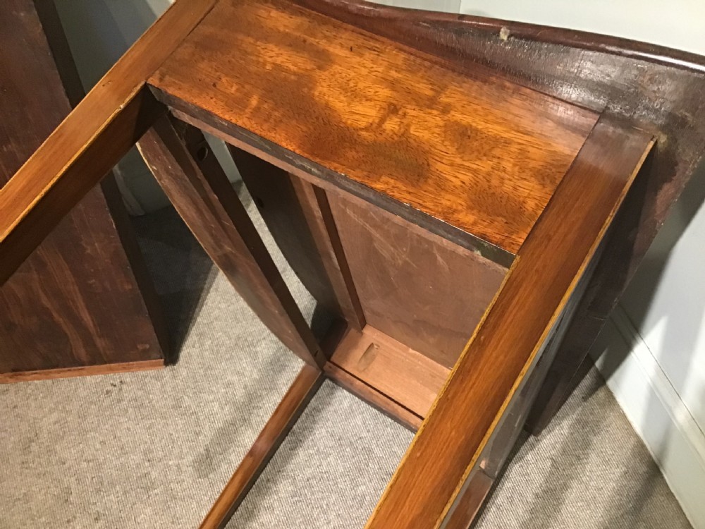 Antique mahogany sidetable View XVI