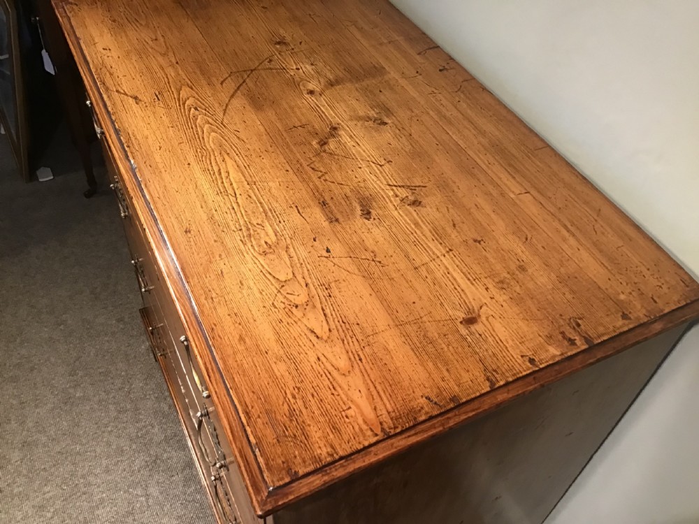 Antique pine chest of drawers View V