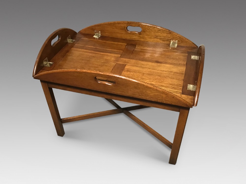 Butlers tray on stand