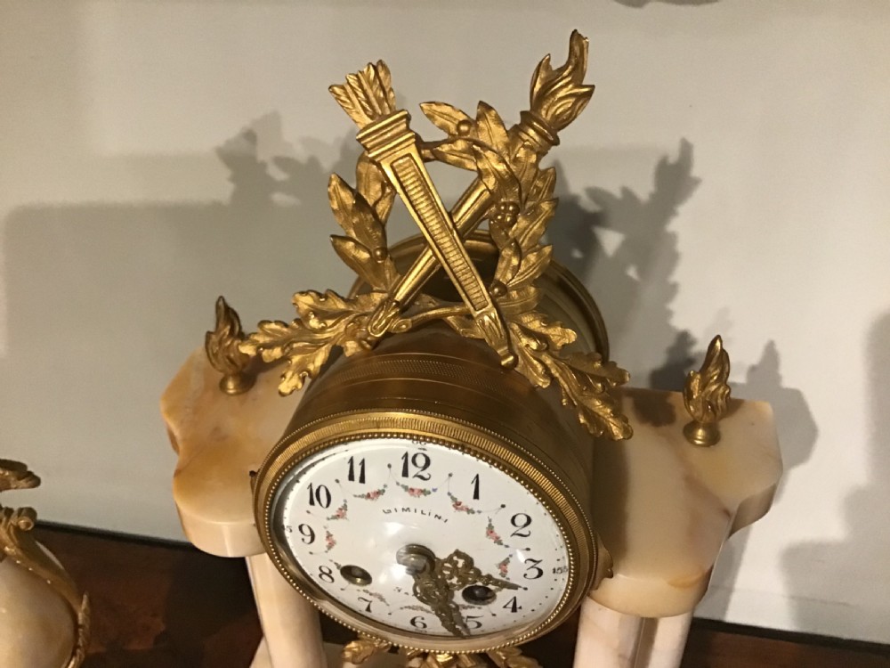 Antique mantel clock  View II