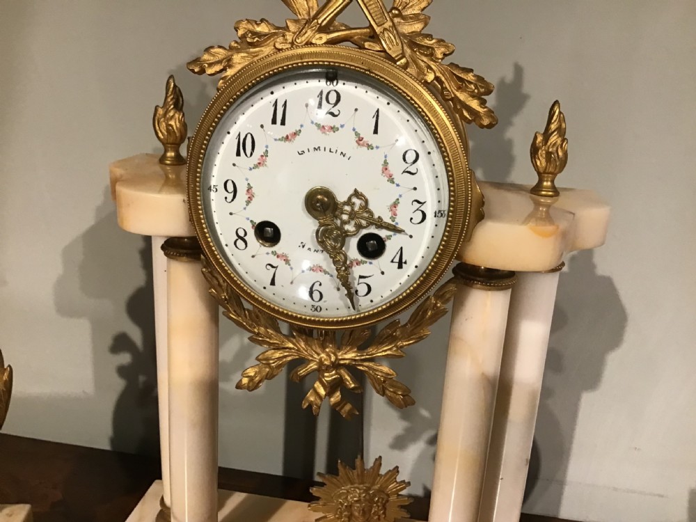 Antique mantel clock  View III