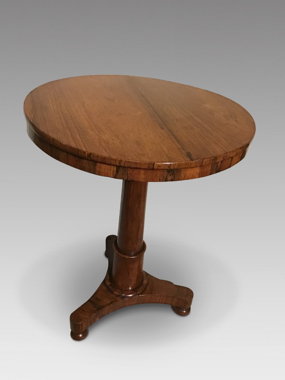 Antique rosewood occasional table