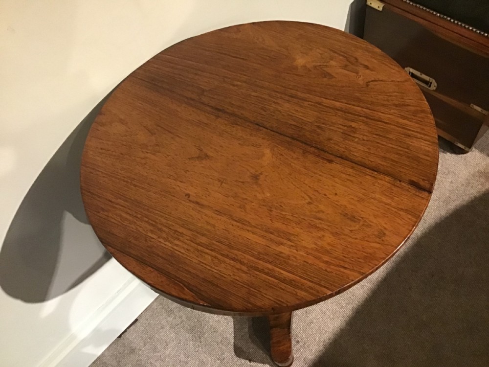 Antique rosewood occasional table View II
