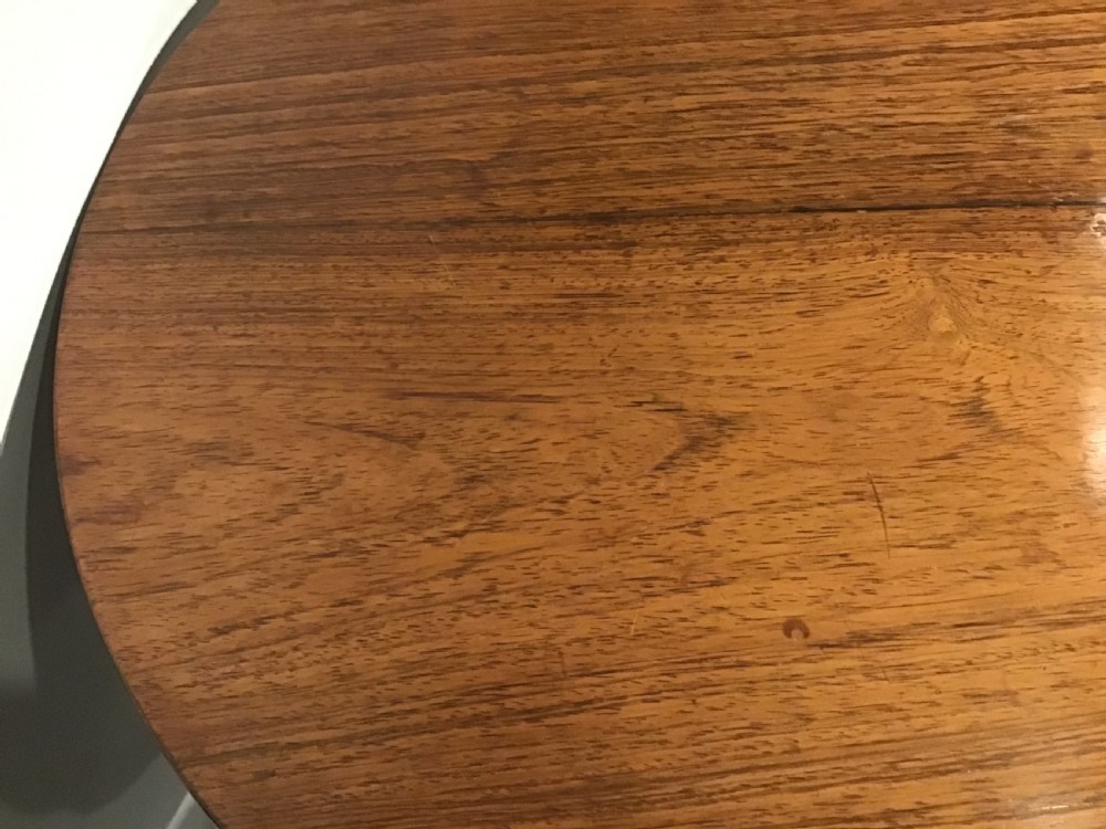 Antique rosewood occasional table View VII