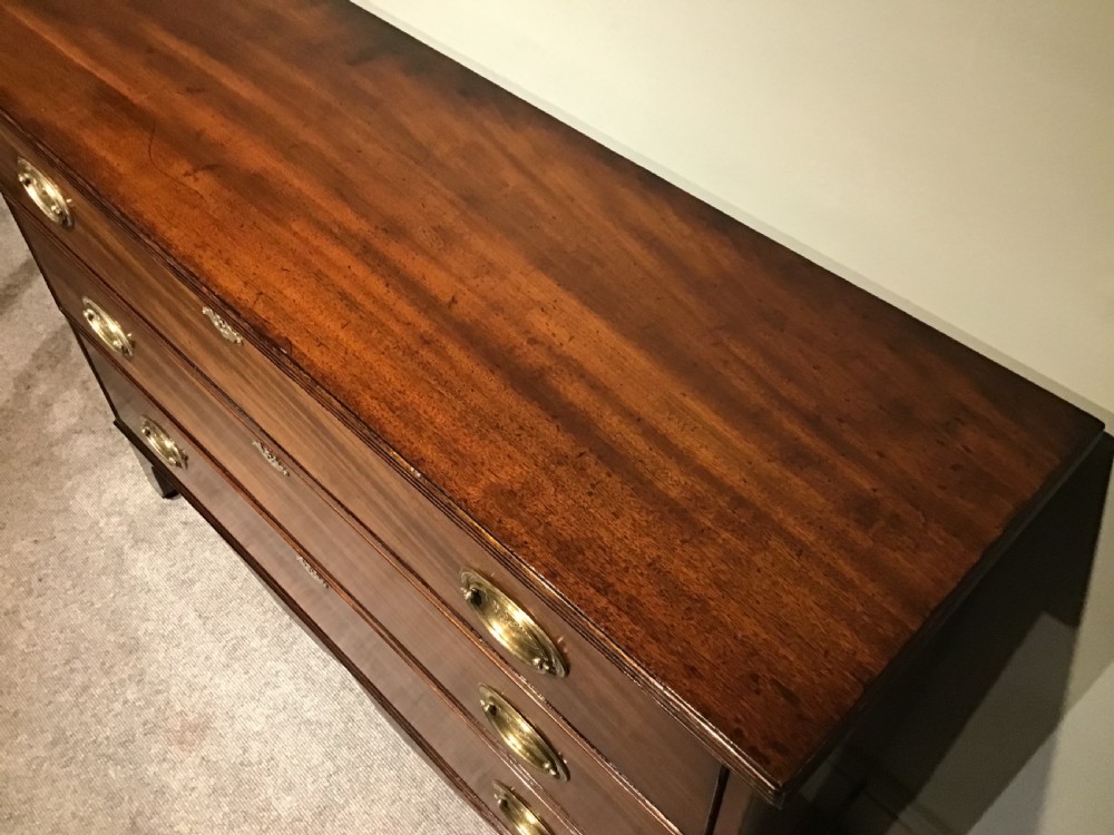 Antique mahogany hall chest View III