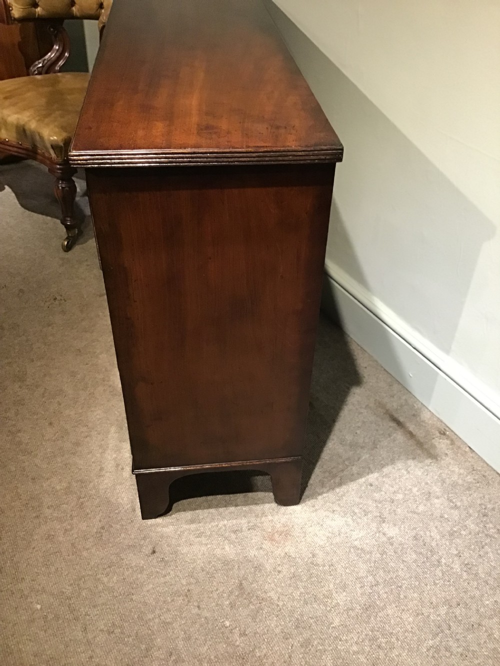 Antique mahogany hall chest View VII