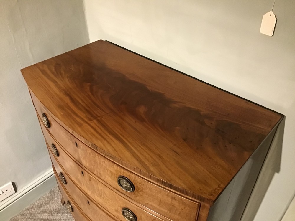Georgian mahogany chest of drawers View III