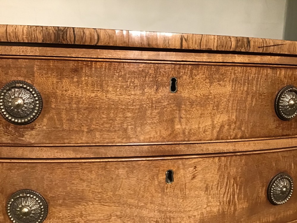 Georgian mahogany chest of drawers View IV