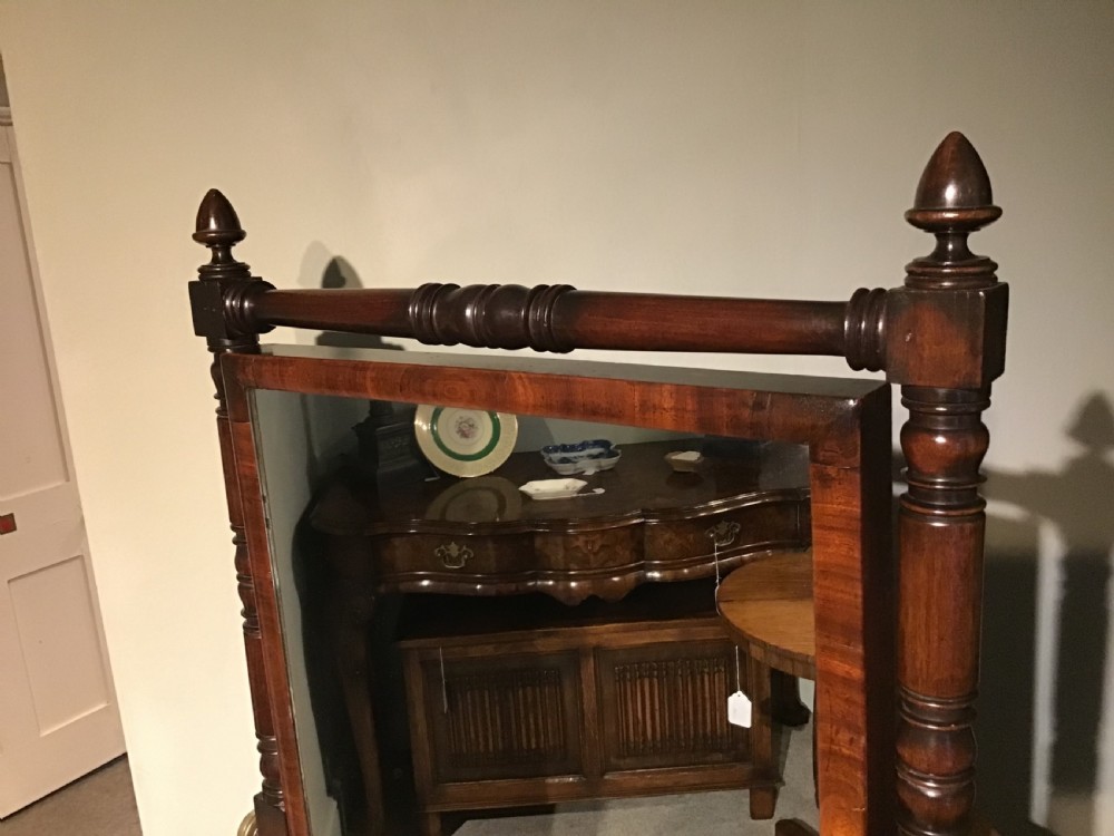 Antique cheval mirror View II